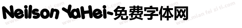 Neilson YaHei字体转换